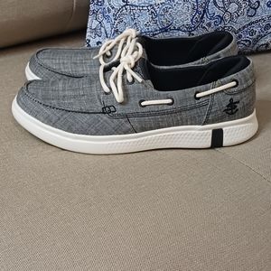 Skechers On-The-Go boat shoes black white NWOT